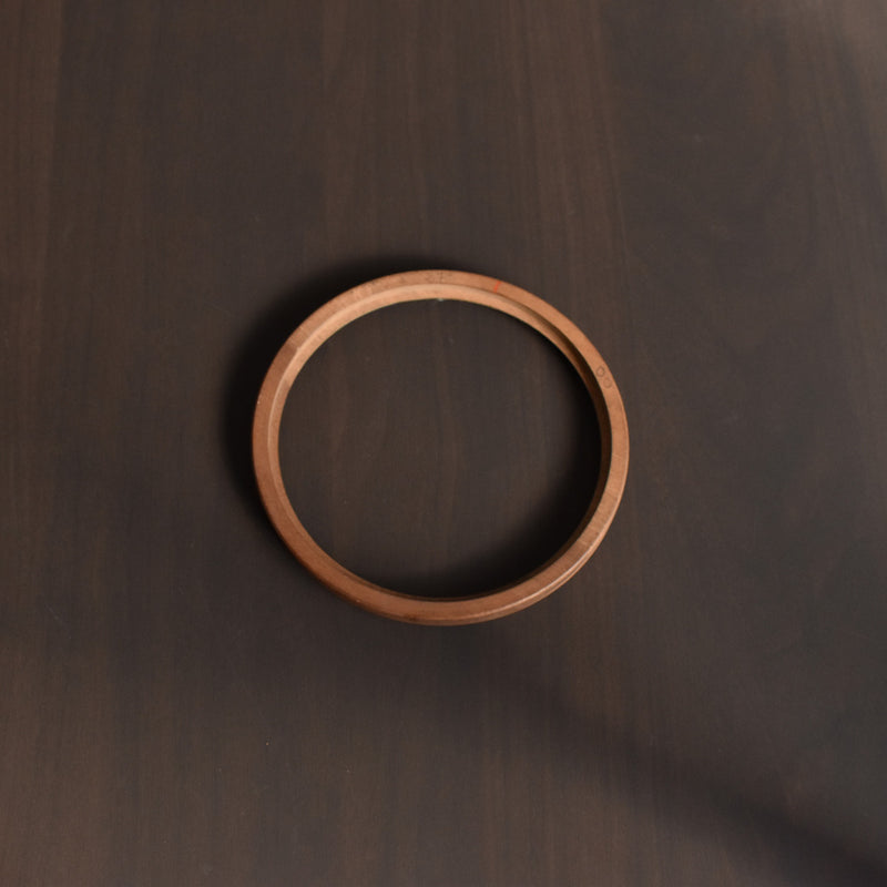 Antique Frame - Round Wood Dot