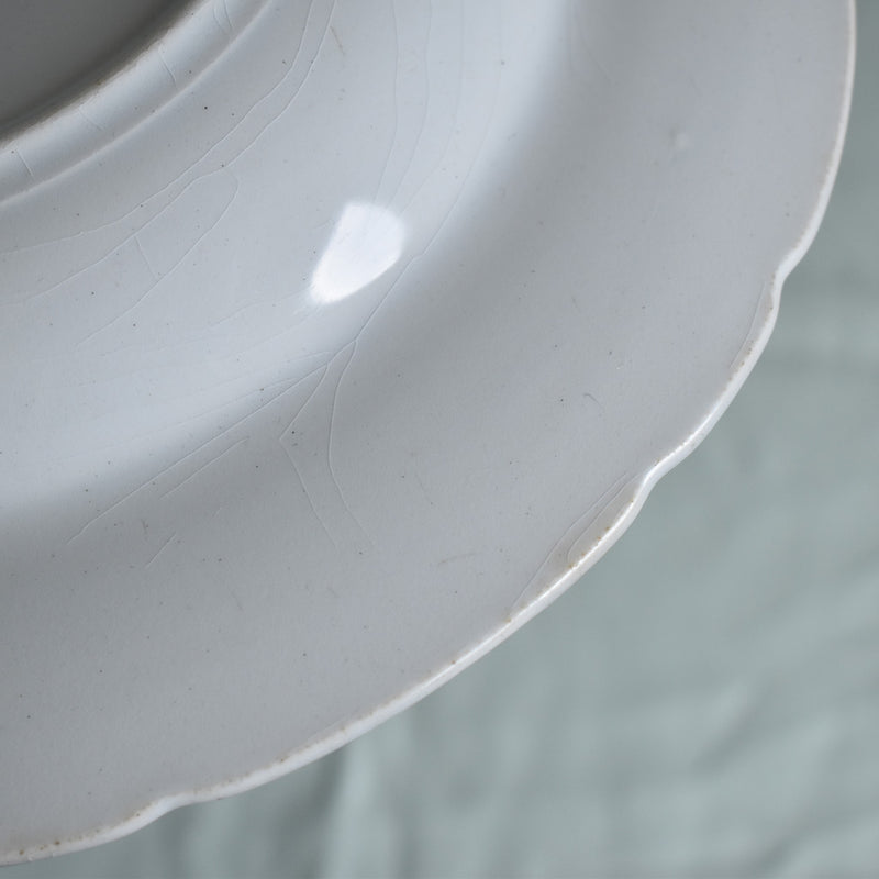 Antique Deep Plate - Lunéville Angèle C
