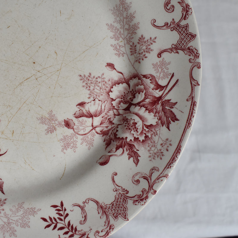 Antique Plate, Choisy-le-Roi, Floreal A