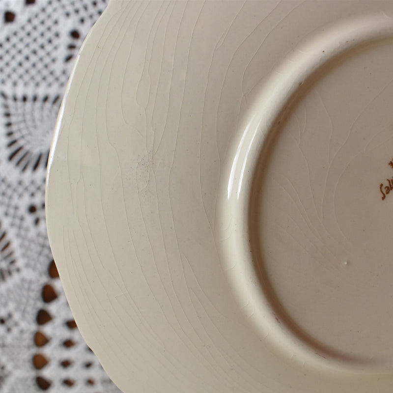 Vintage Chocolate Cup & Saucer, Digoin & Sarreguemines, Agreste A