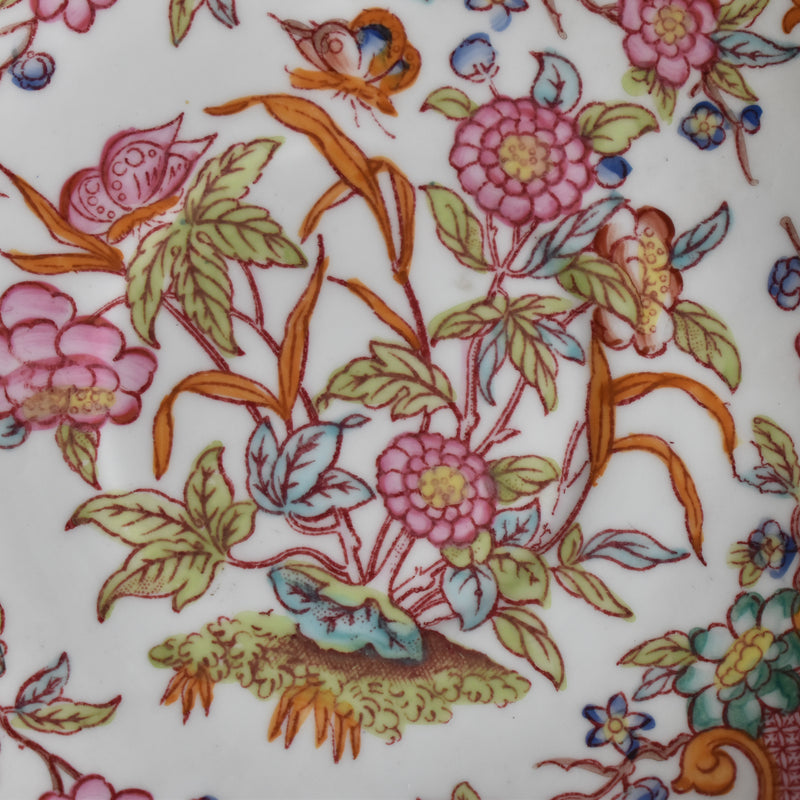Antique Coffee Cup & Saucer, Sarreguemines Minton 216 A