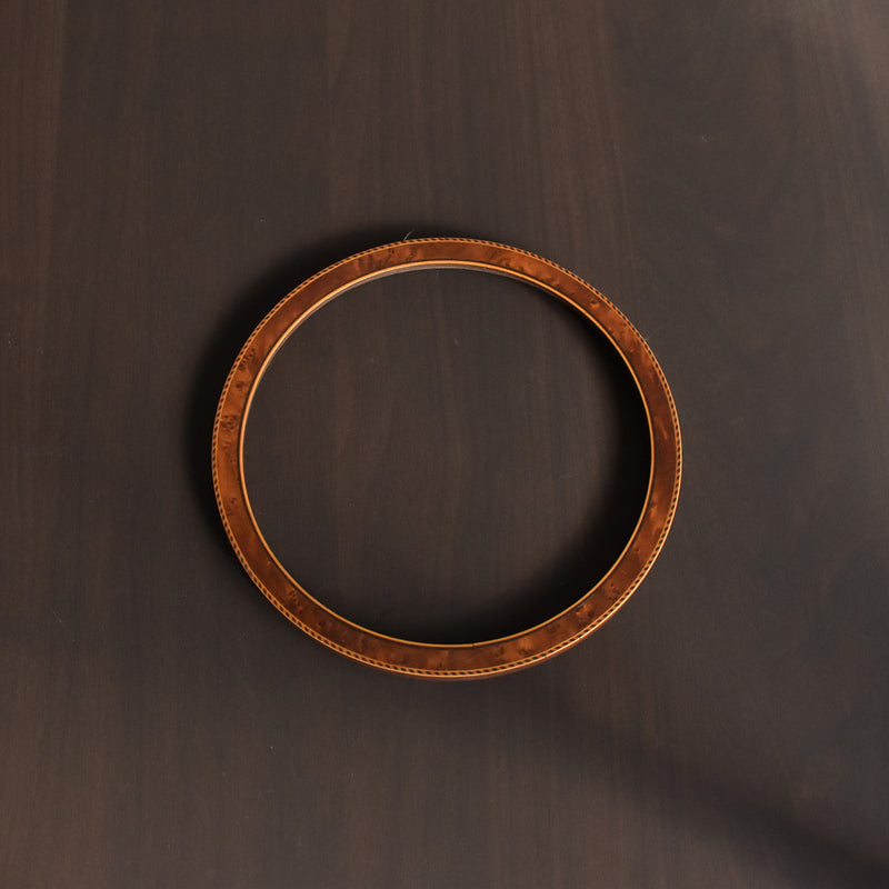 Antique Frame, Round, Marquetry B