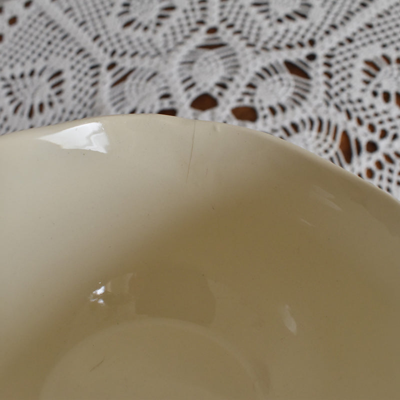 Vintage Chocolate Cup & Saucer, Digoin & Sarreguemines, Agreste A