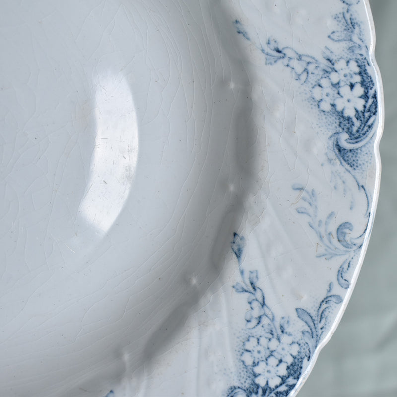 Antique Deep Plate - Lunéville Angèle C
