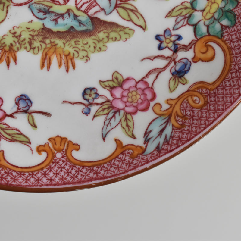 Antique Coffee Cup & Saucer, Sarreguemines Minton 216 A