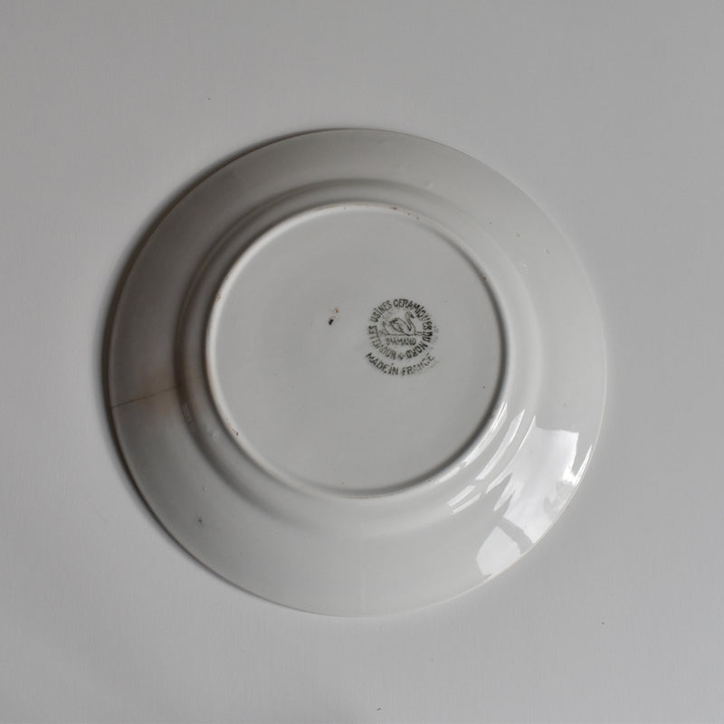 Antique Dessert Plate, Saint-Amand, Fruits B