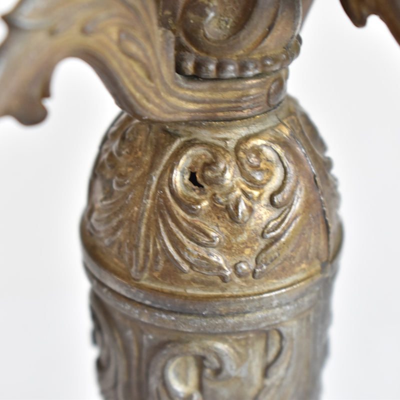 Vintage Brass 5-Arm Candelabra B