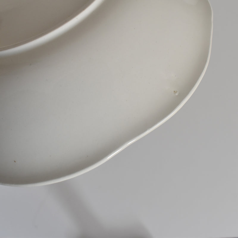 Vintage deep plate, kiln unknown B