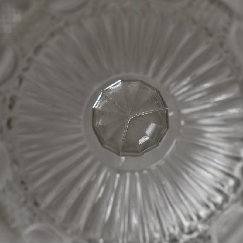 Vintage Glass Dome & Plate BAYEL
