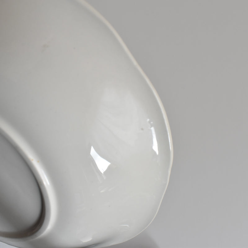 Vintage deep plate, kiln unknown B