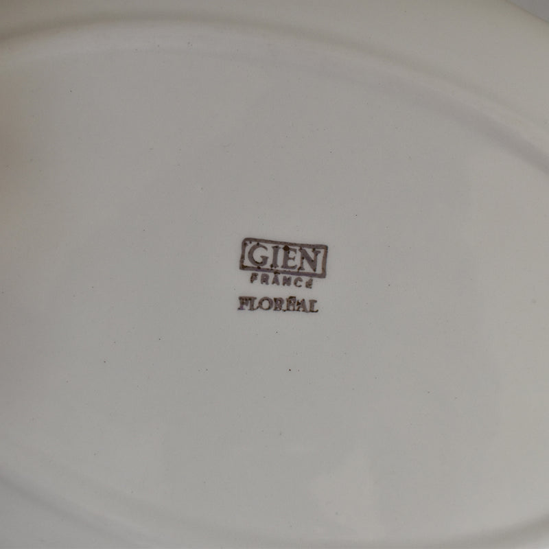 Vintage Raviere Gien Floréal