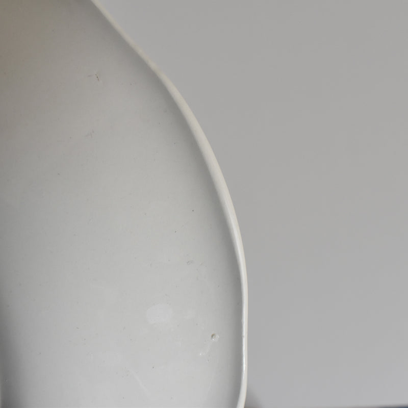 Vintage deep plate, kiln unknown B