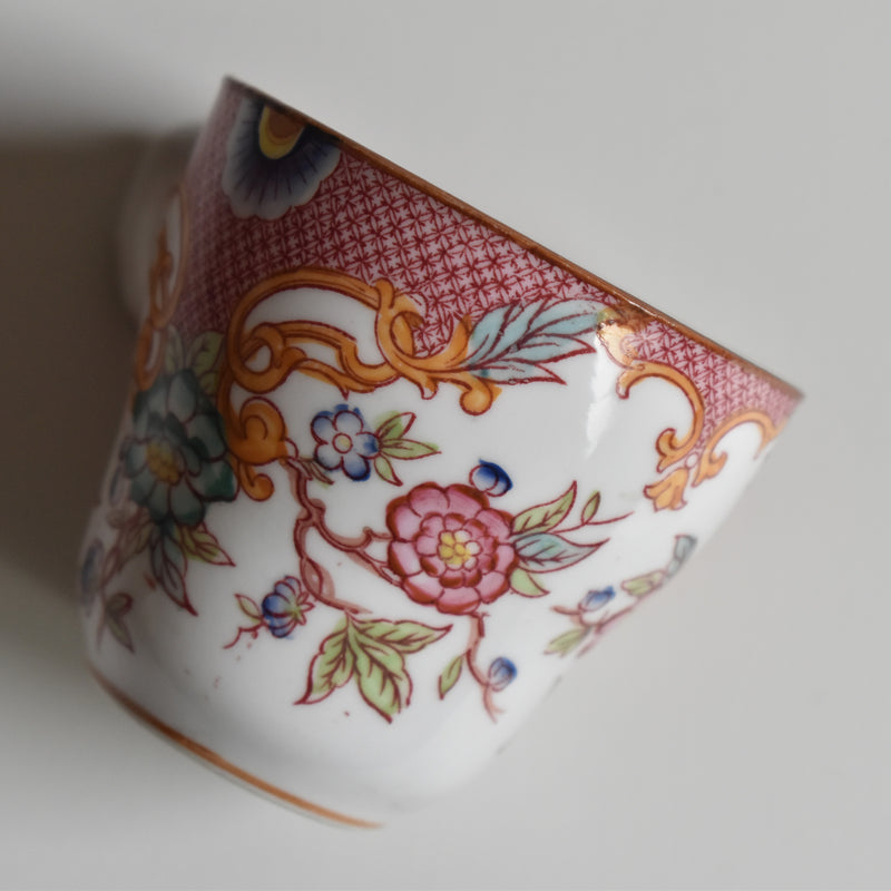 Antique Coffee Cup & Saucer, Sarreguemines Minton 216 A