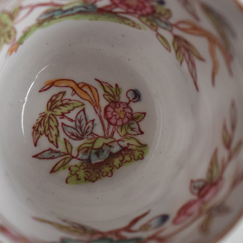 Antique Coffee Cup & Saucer, Sarreguemines Minton 216 A