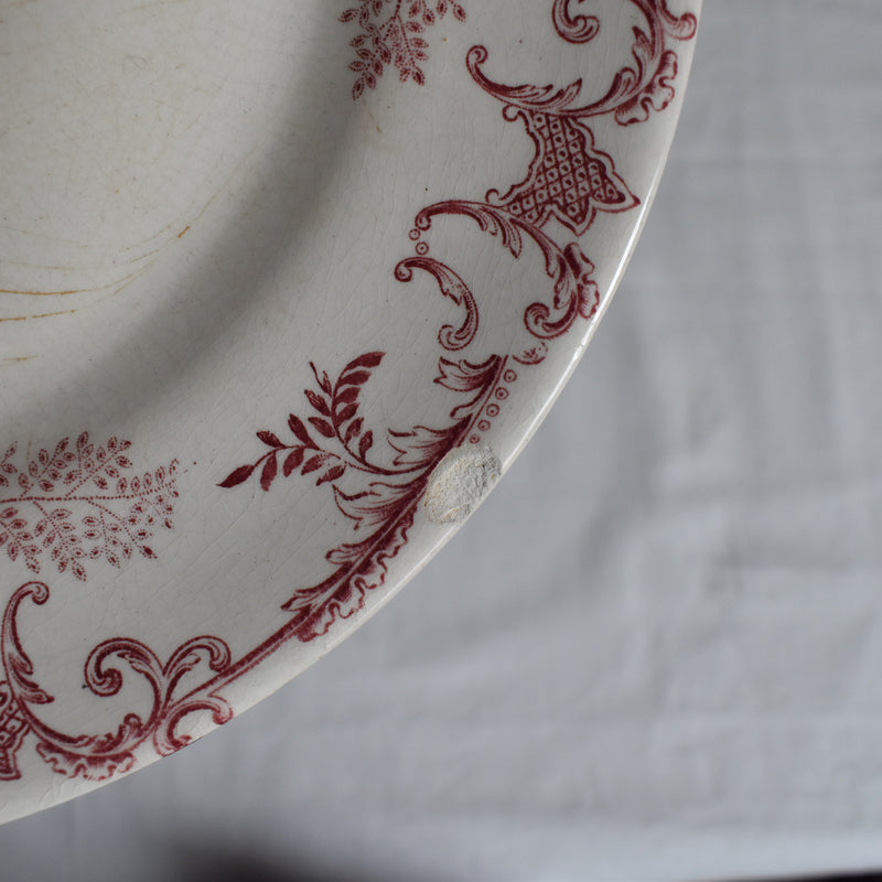 Antique Plate, Choisy-le-Roi, Floreal B