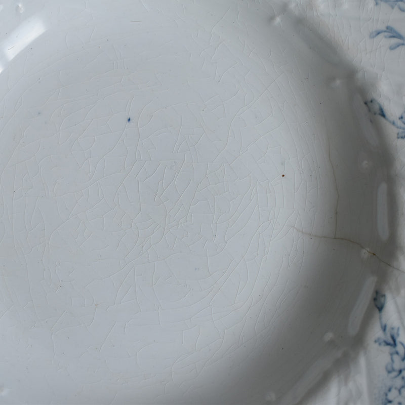 Antique Deep Plate - Lunéville Angèle D