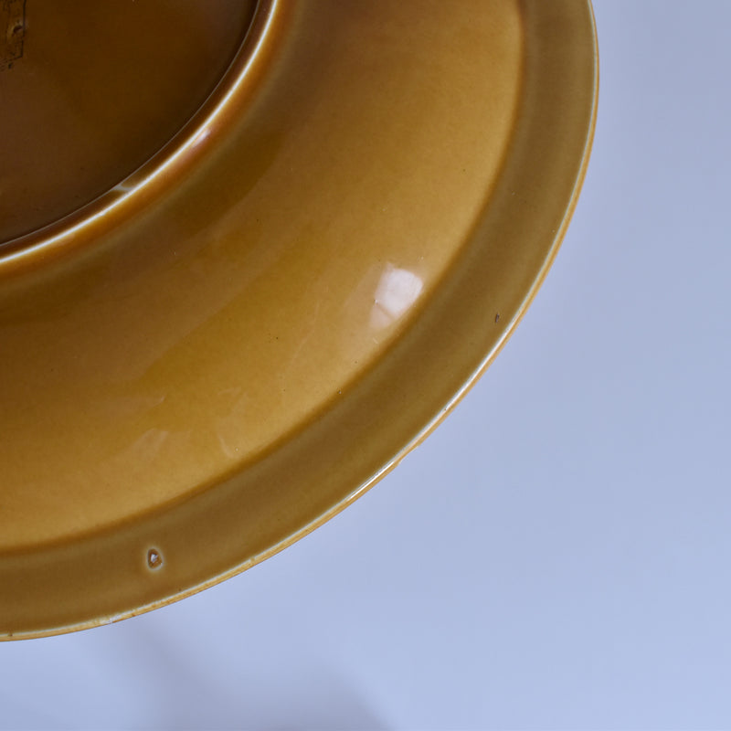 Vintage Plate Gien Tonneau D