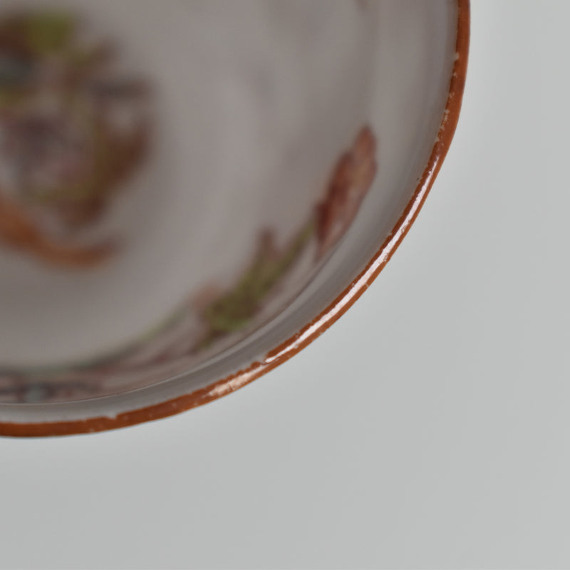 Antique Coffee Cup & Saucer, Sarreguemines Minton 216 A