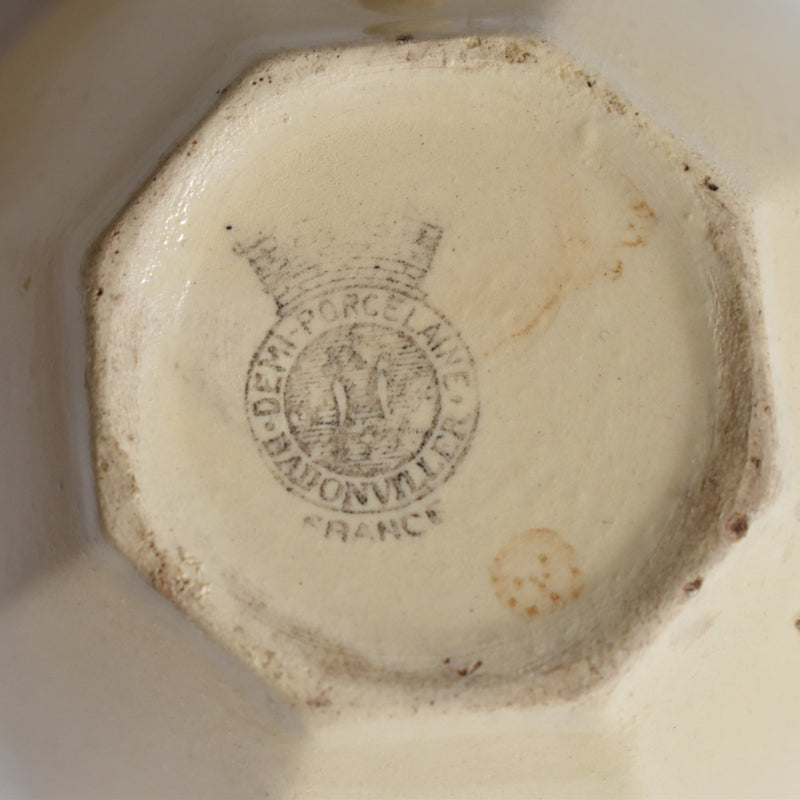 Antique cup Badonviller Octogonal A