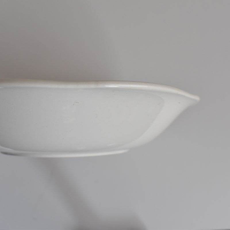 Vintage deep plate, kiln unknown B