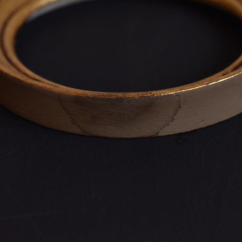Antique Round Gold Small Frame