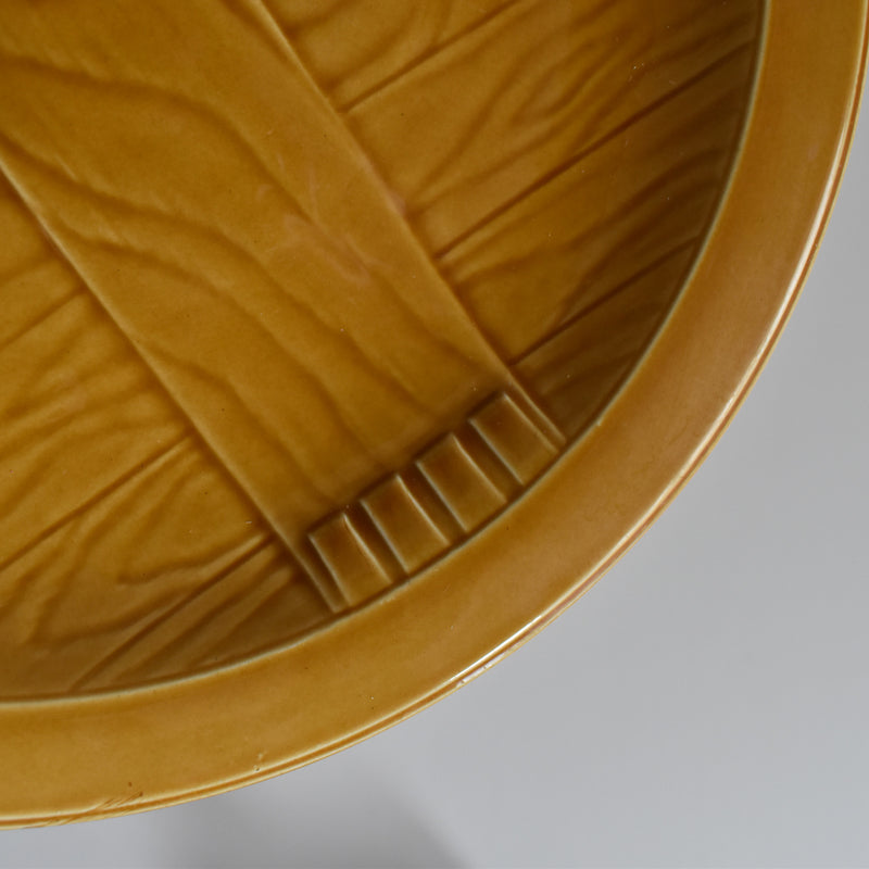 Vintage Plate Gien Tonneau D