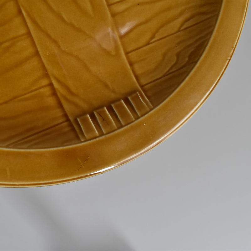 Vintage Plate Gien Tonneau D