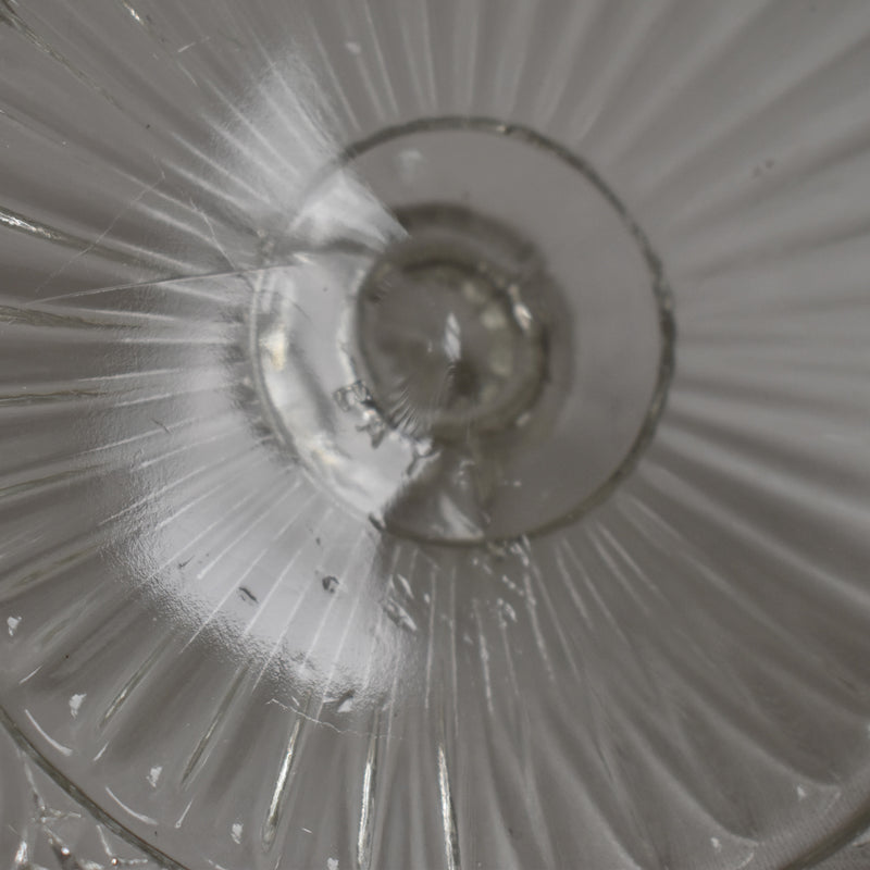 Vintage Glass Dome & Plate BAYEL