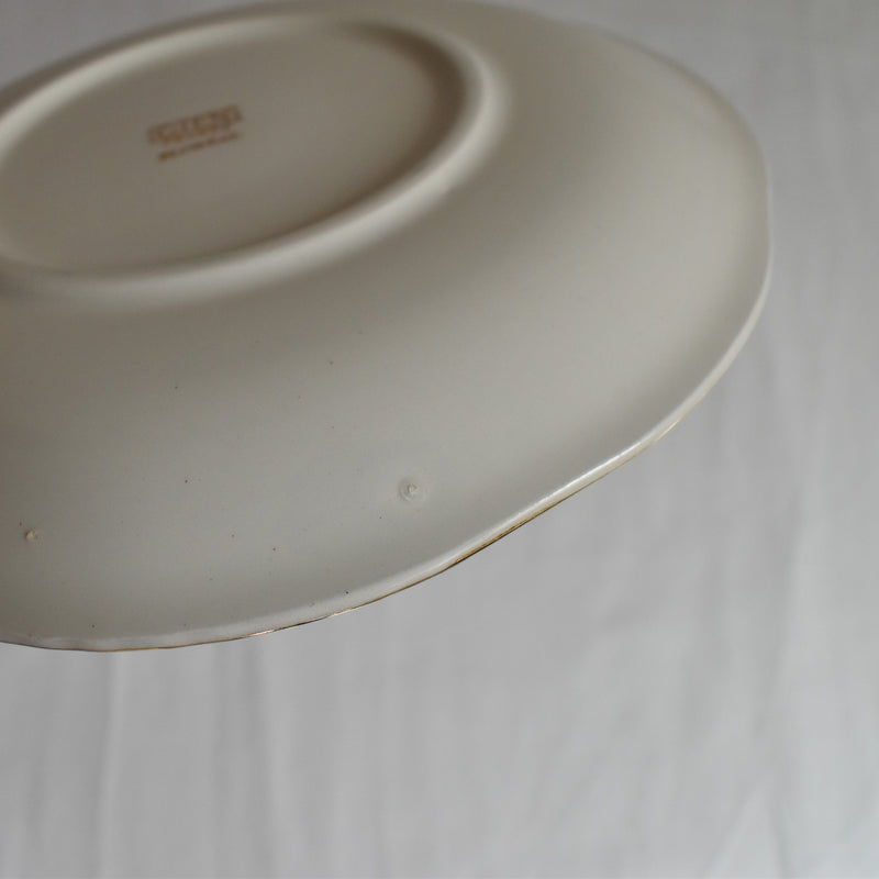 Vintage Dessert Plate Gien Floréal A