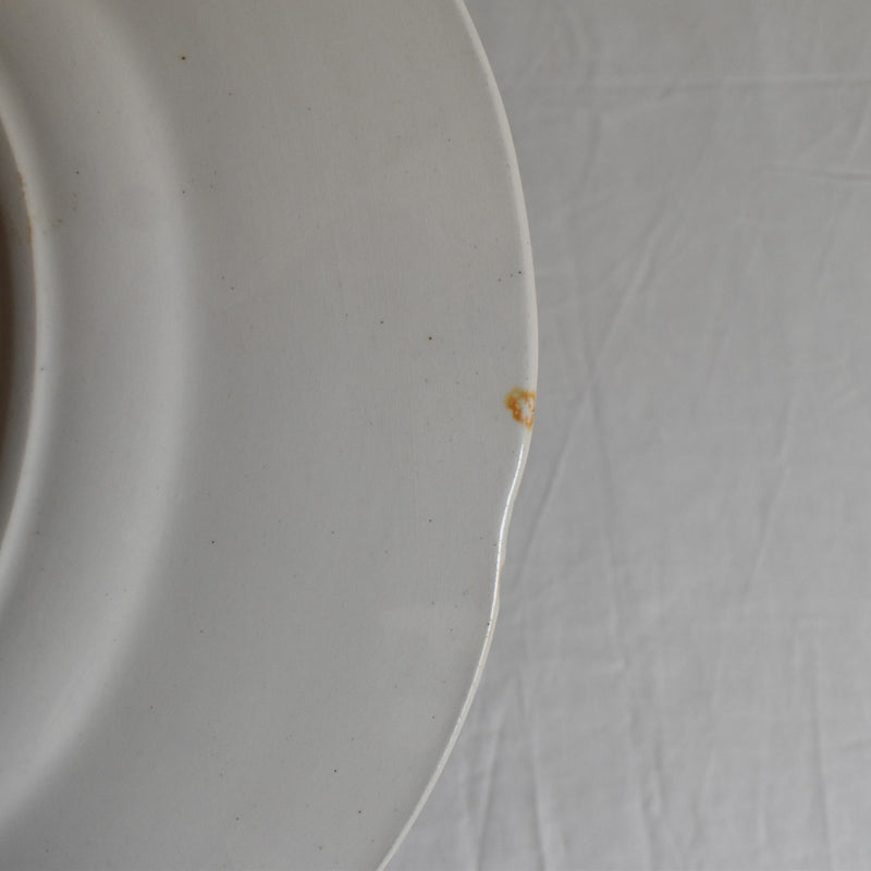 Antique Dessert Plate - Longwy Muguet (Lily of the Valley) I