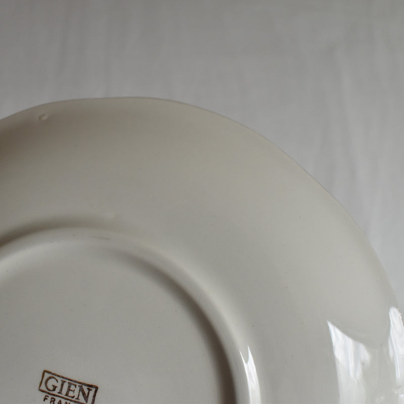 Vintage Dessert Plate Gien Floréal A