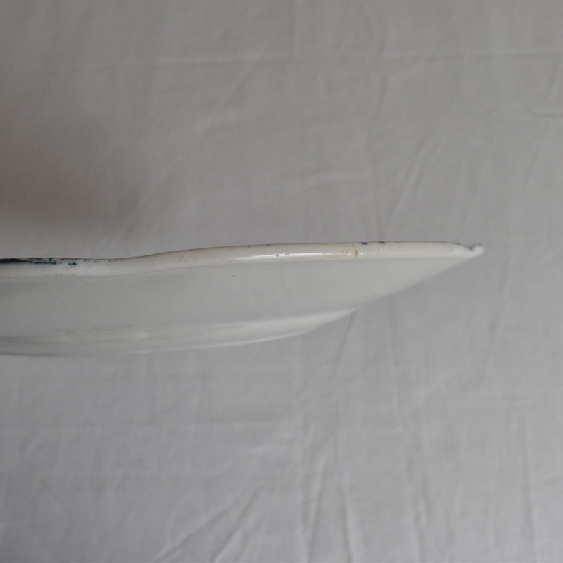 Antique Dessert Plate - Longwy Muguet (Lily of the Valley) I