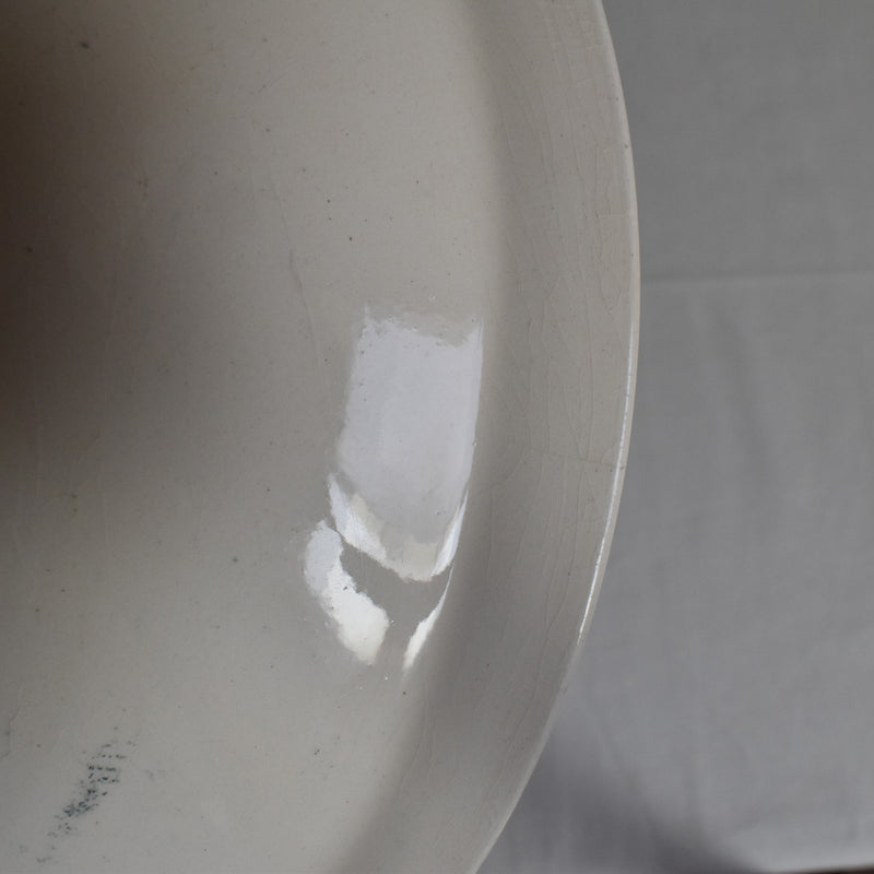 Antique Round Deep Plate, Longchamp Lutece