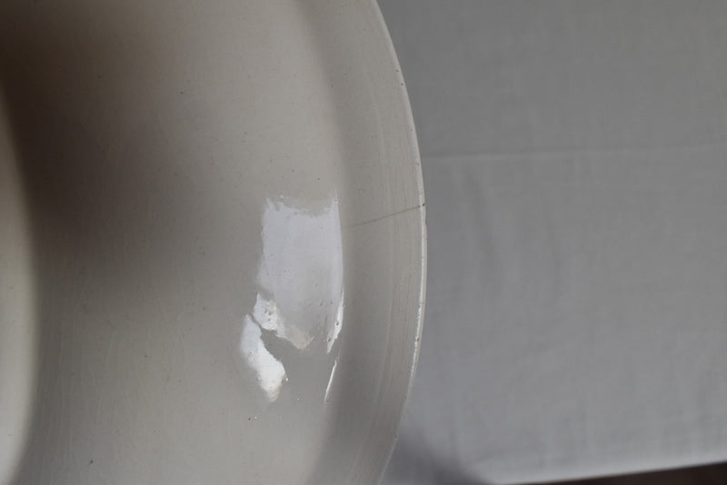 Antique Round Deep Plate, Longchamp Lutece
