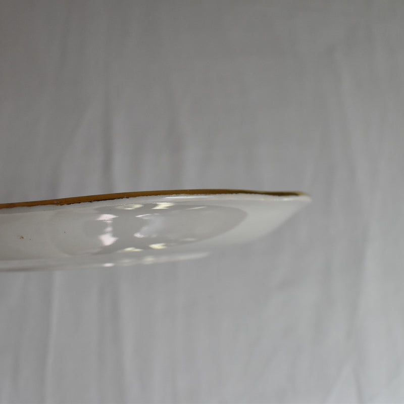 Vintage Dessert Plate Gien Floréal A