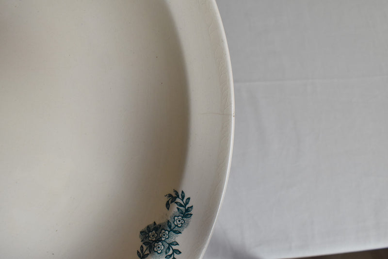Antique Round Deep Plate, Longchamp Lutece