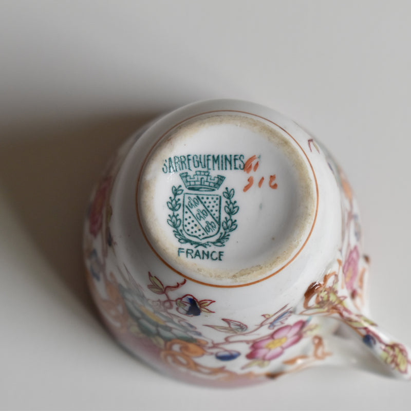Antique Coffee Cup & Saucer Salagoumines Minton 216 B