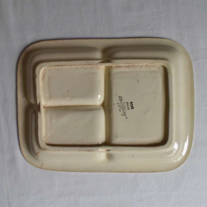 Vintage Compartment Plate, Sarreguemines 5036