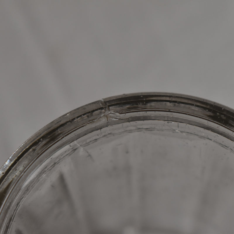 Antique Glass Jam Pot Chevalier Paris