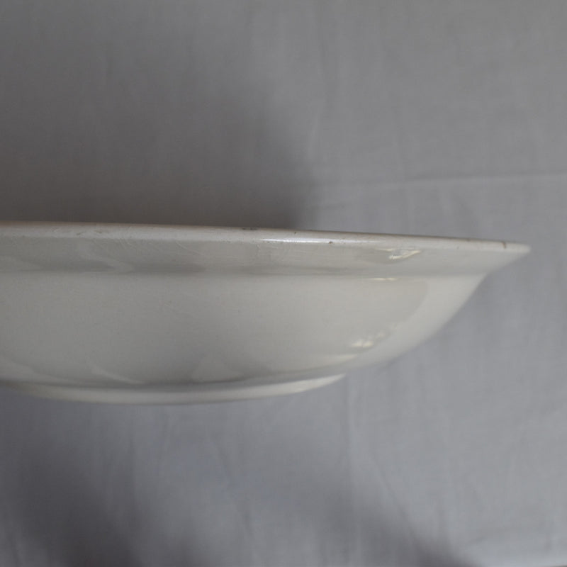Antique Round Deep Plate, Longchamp Lutece