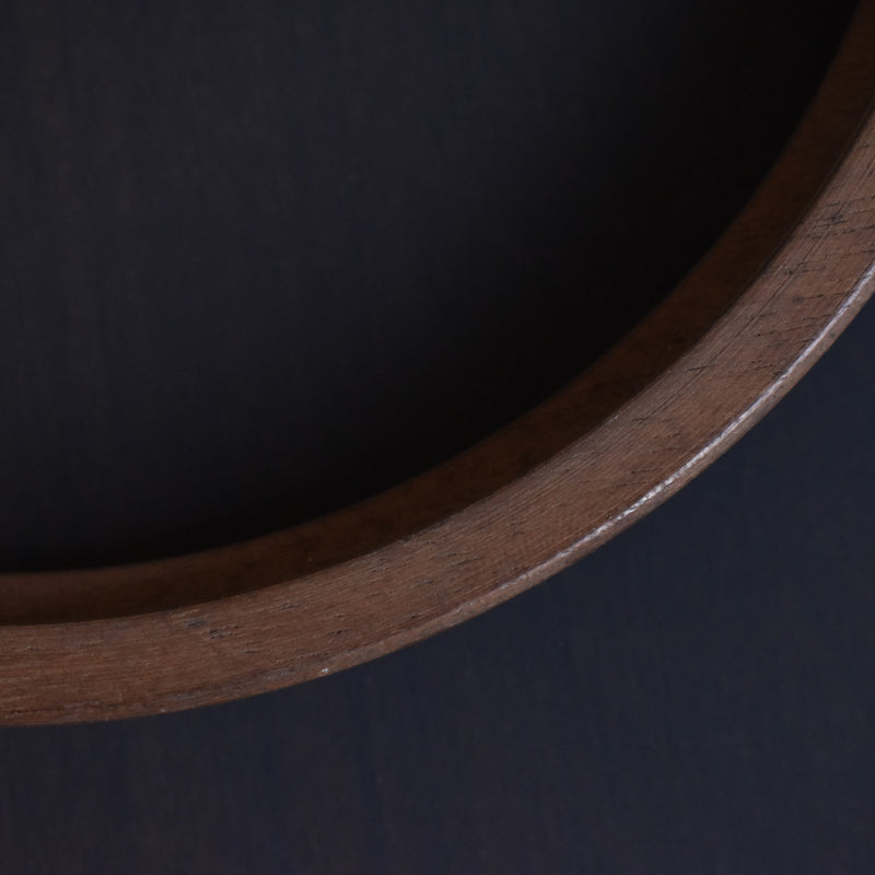 Antique Frame - Round Wood Dot