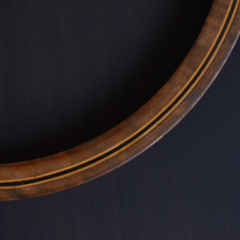 Antique Frame, Round, Marquetry A