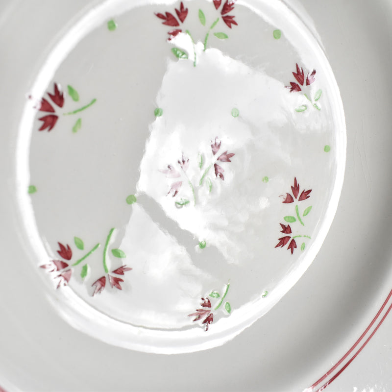 Antique Deep Plate K&G Lunéville Monique A
