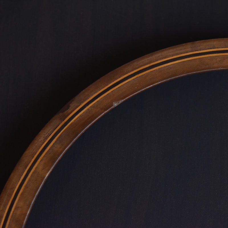 Antique Frame, Round, Marquetry A