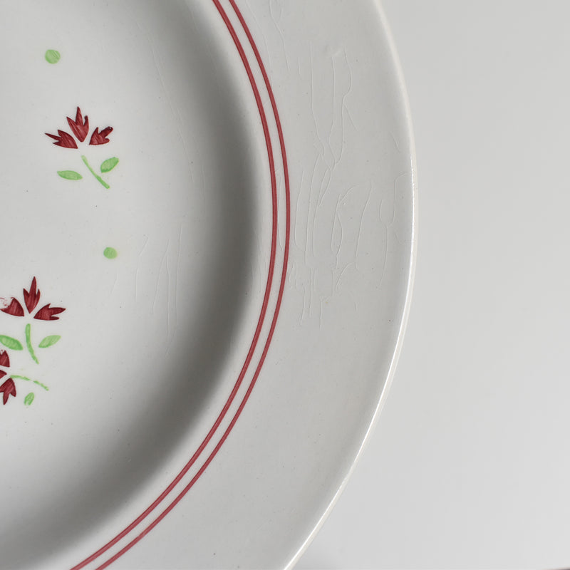 Antique Deep Plate K&G Lunéville Monique A