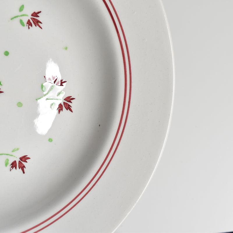 Antique Deep Plate K&G Lunéville Monique A