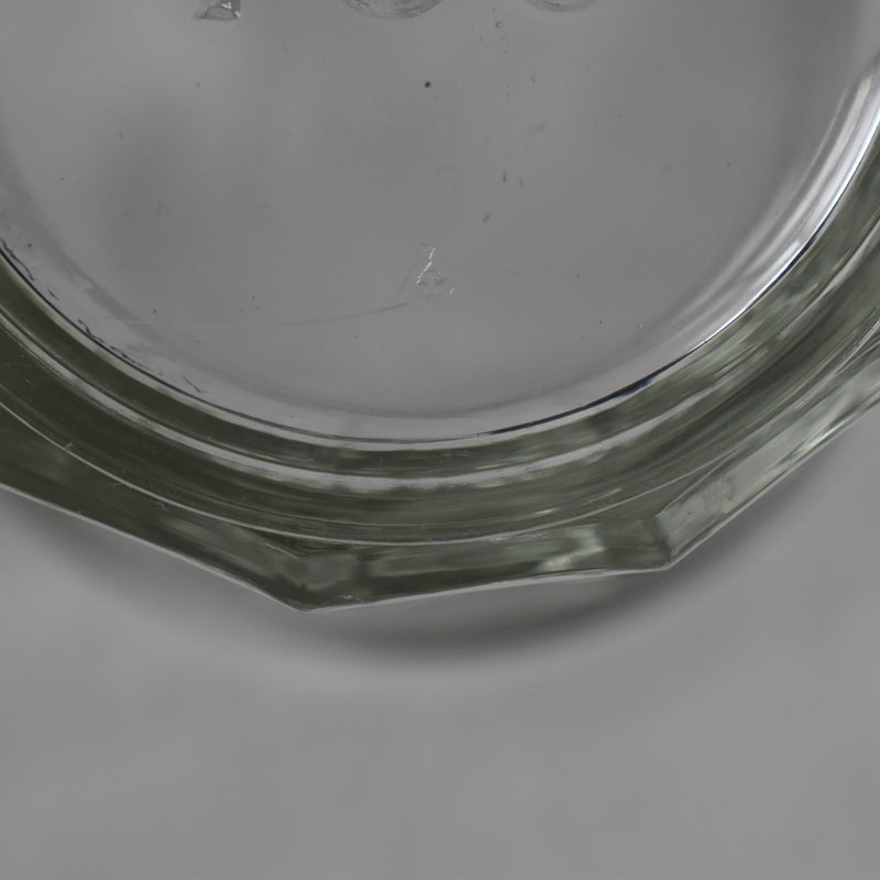 Vintage Glass Jam Pot 750