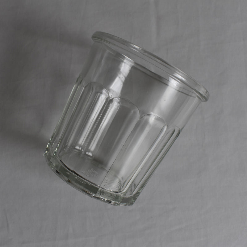 Vintage Glass Jam Pot 750