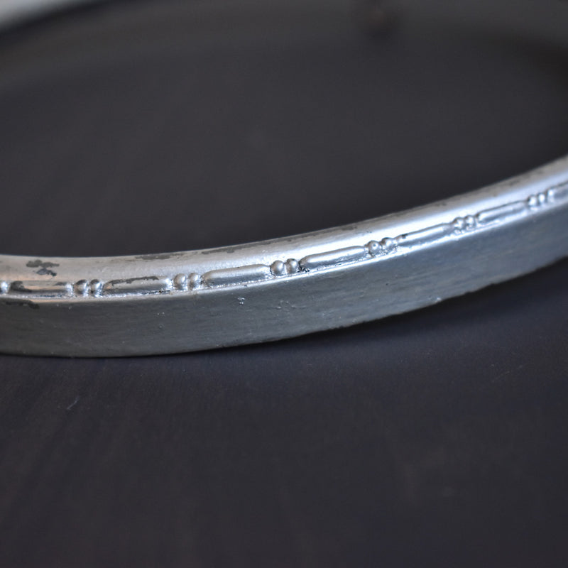 Antique Oval Silver Frame