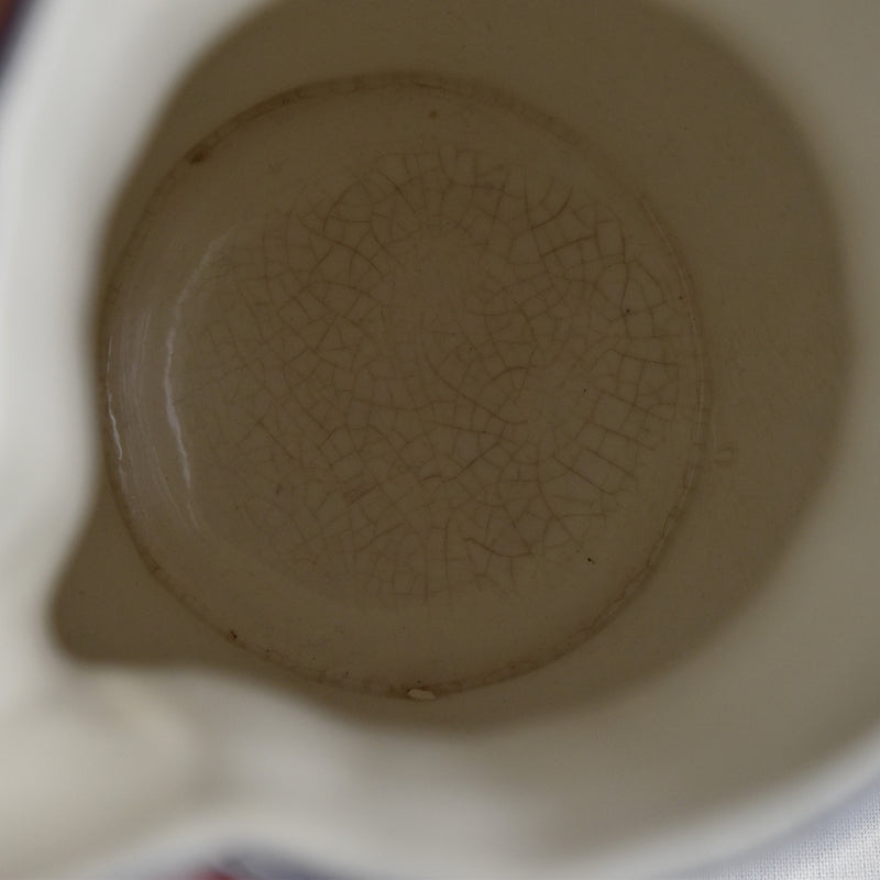Vintage Pitcher Digoin & Sarreguemines Lancaster B